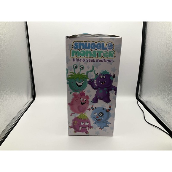 Snuggle Monster - Hide and Seek Bedtime Plush Toy and Book Pink Inc. New - Picture 2 of 7
